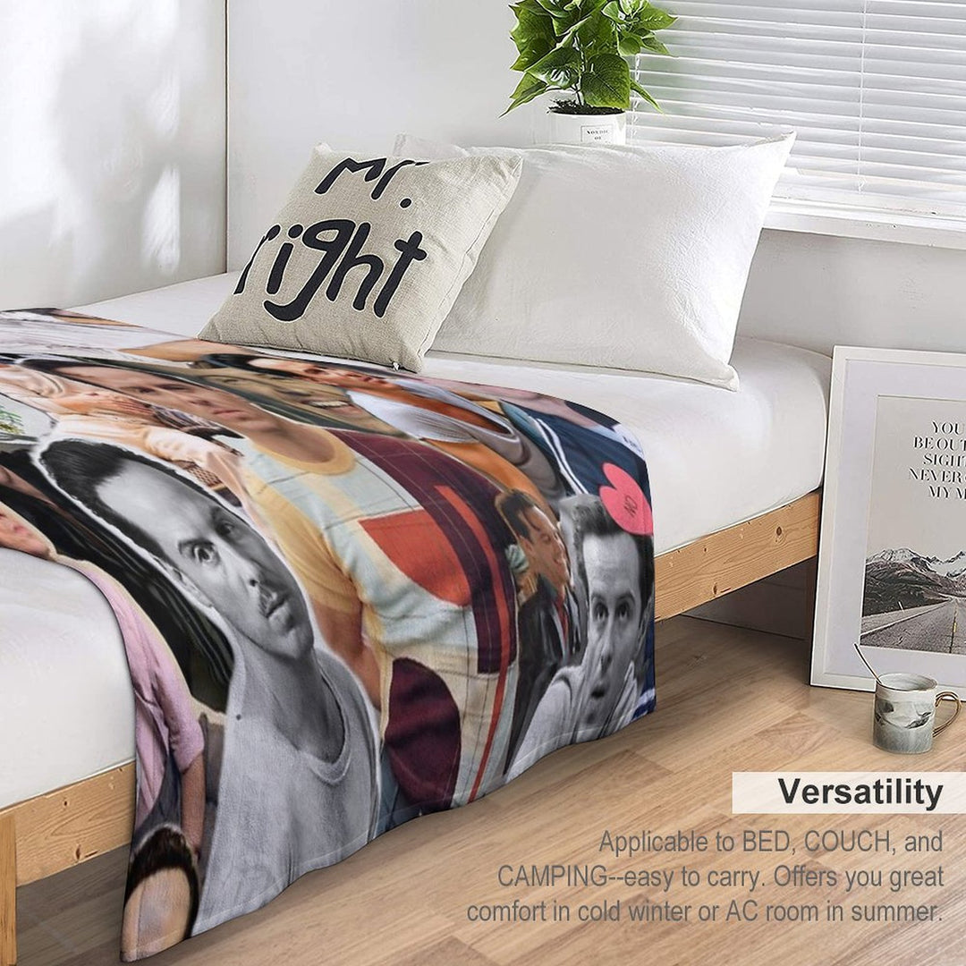 Andrew Scott More Like Andrew Hot Easy Care Throw Blanket