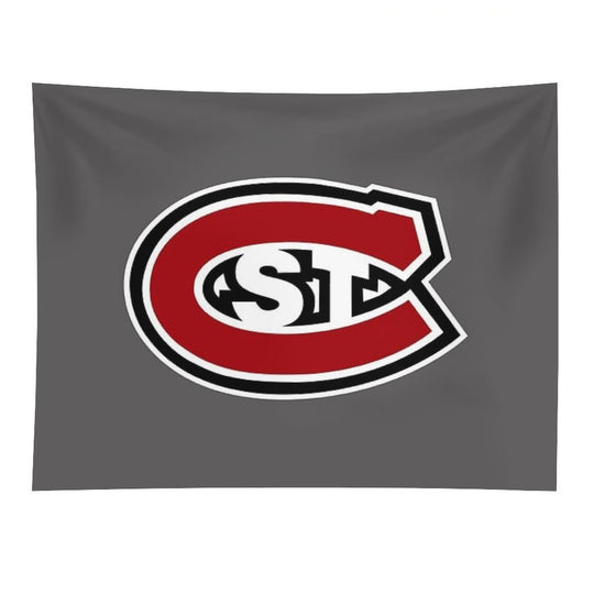 Red Huskies Tapestry