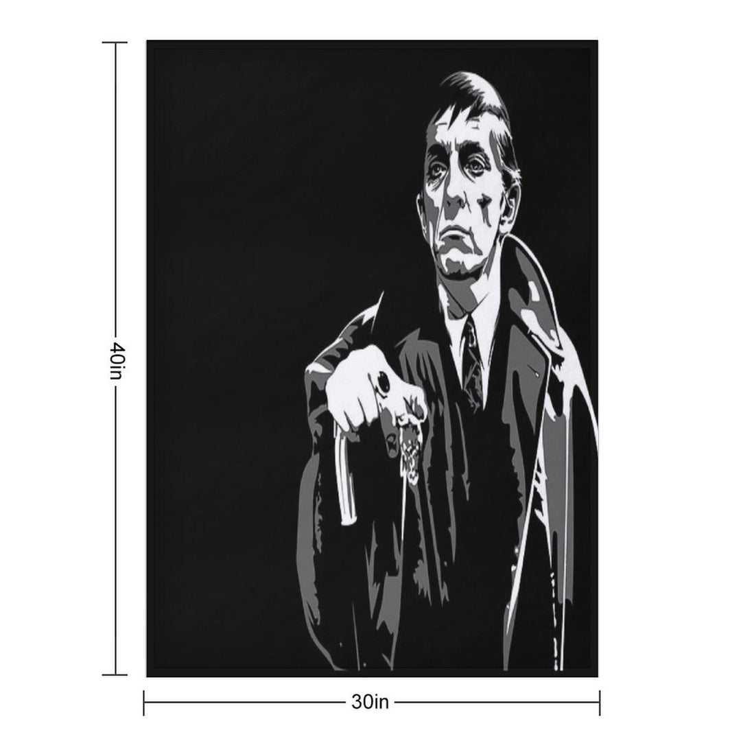 Dark Shadows - Barnabas Collins 2 Wrinkle-free Throw Blanket