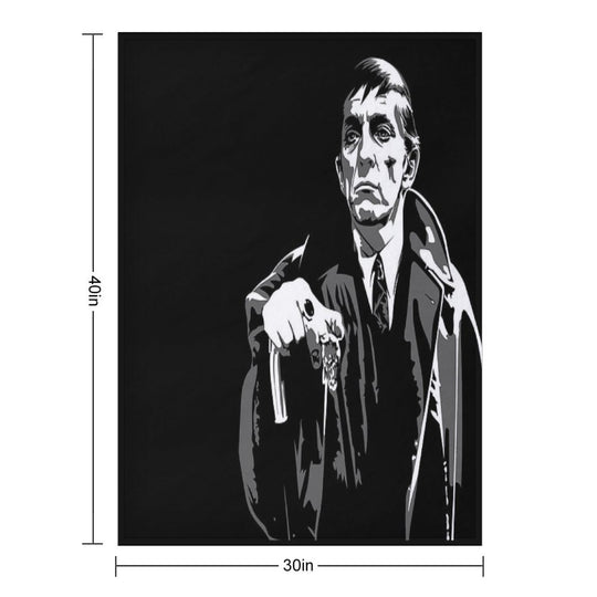 Dark Shadows - Barnabas Collins 2 Wrinkle-free Throw Blanket