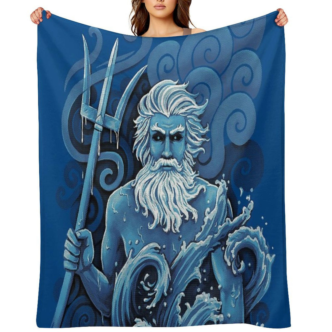 Poseidon Premium Throw Blanket