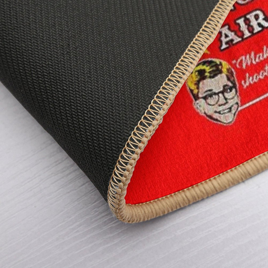 Christmas Story Official Red Ryder Carbine Action 200 Shot Range Model Air Rifle  Non-Slip Bath Mat