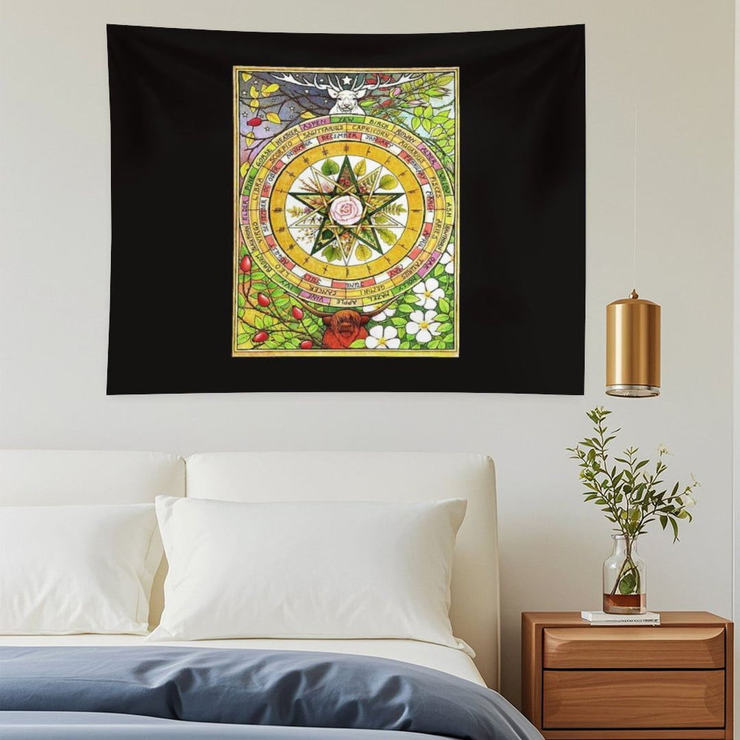 The Ogham Grove (full Colour) Tapestry