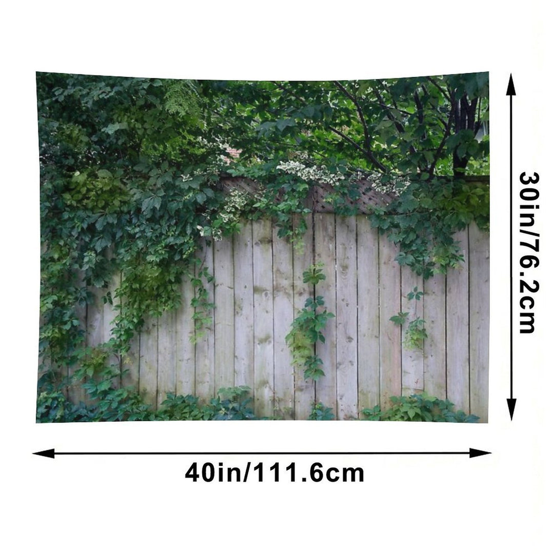 The Green Can Never Be Blocked Tapestry