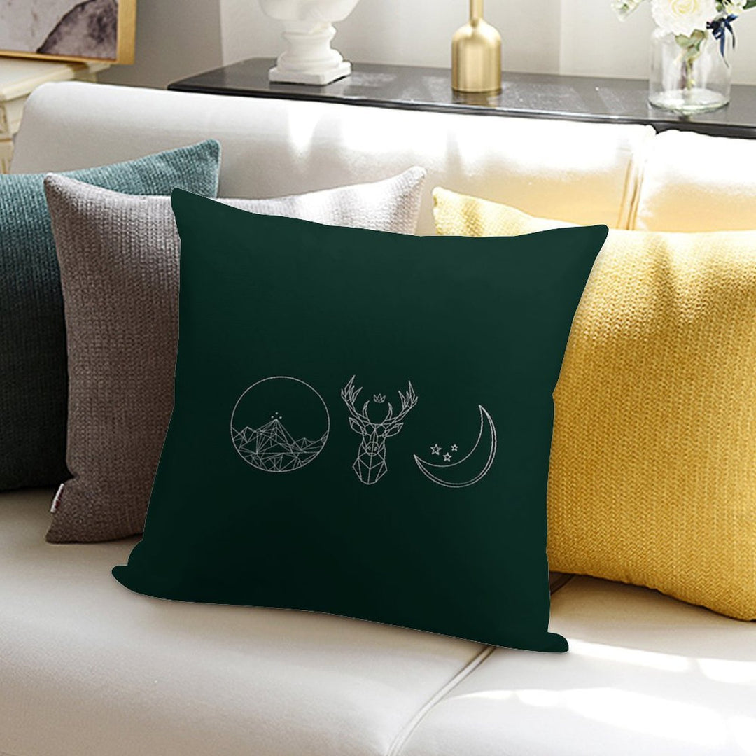 ACOTAR, Throne of Glass, Sarah J Maas Logos Soft Decorative Cover Throw Pillow