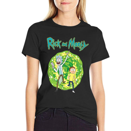 Rick And Morty Dimension Portal,Short Sleeve  Odor-resistant T-Shirt