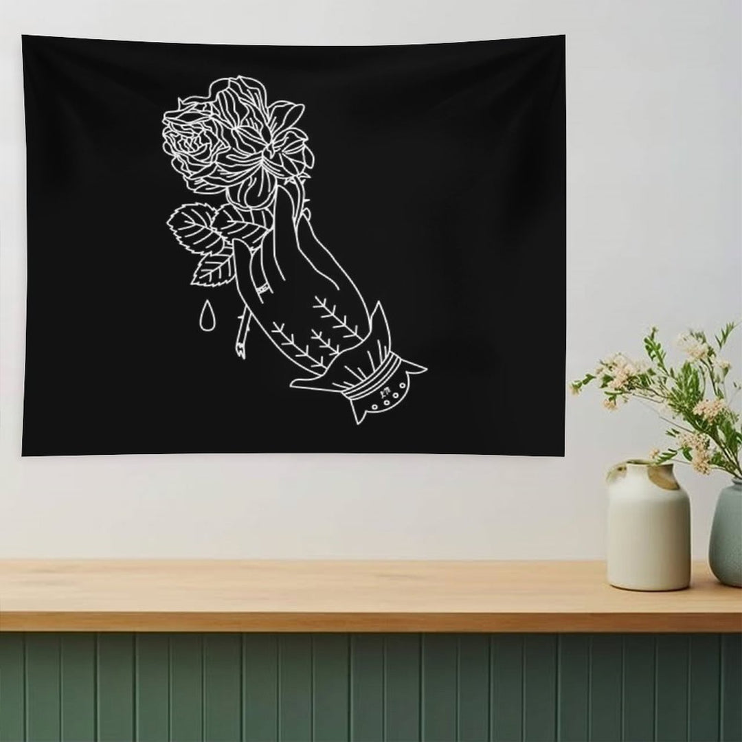 Old Victorian Hand Tapestry