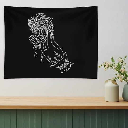 Old Victorian Hand Tapestry