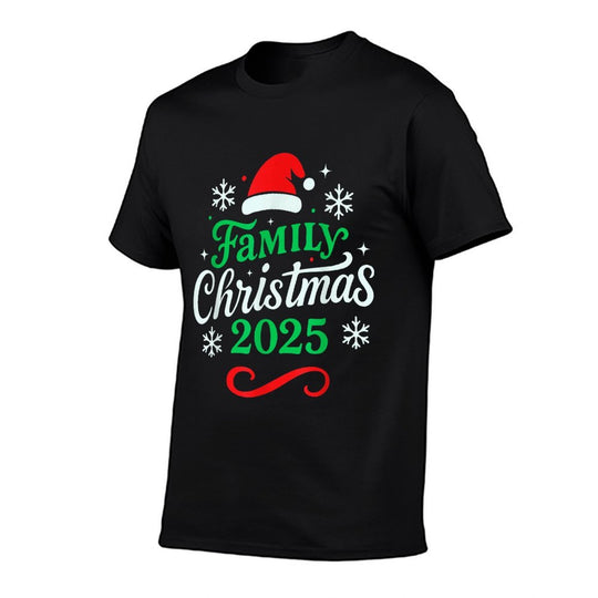 Family Christmas 2025 Matching Group Outfit Xmas Santa Squad  Summer-ready Fabric T-Shirt