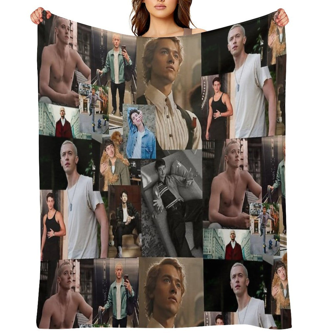 Tom Blyth Coriolanus Snow Anti-pilling Throw Blanket