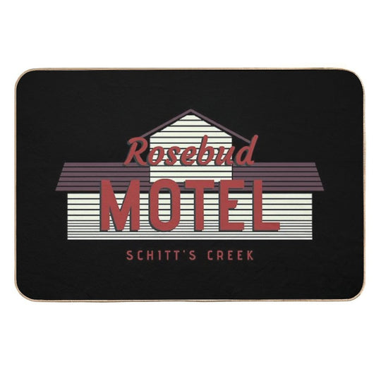 Rosebud Motel  High-Traffic Bath Mat