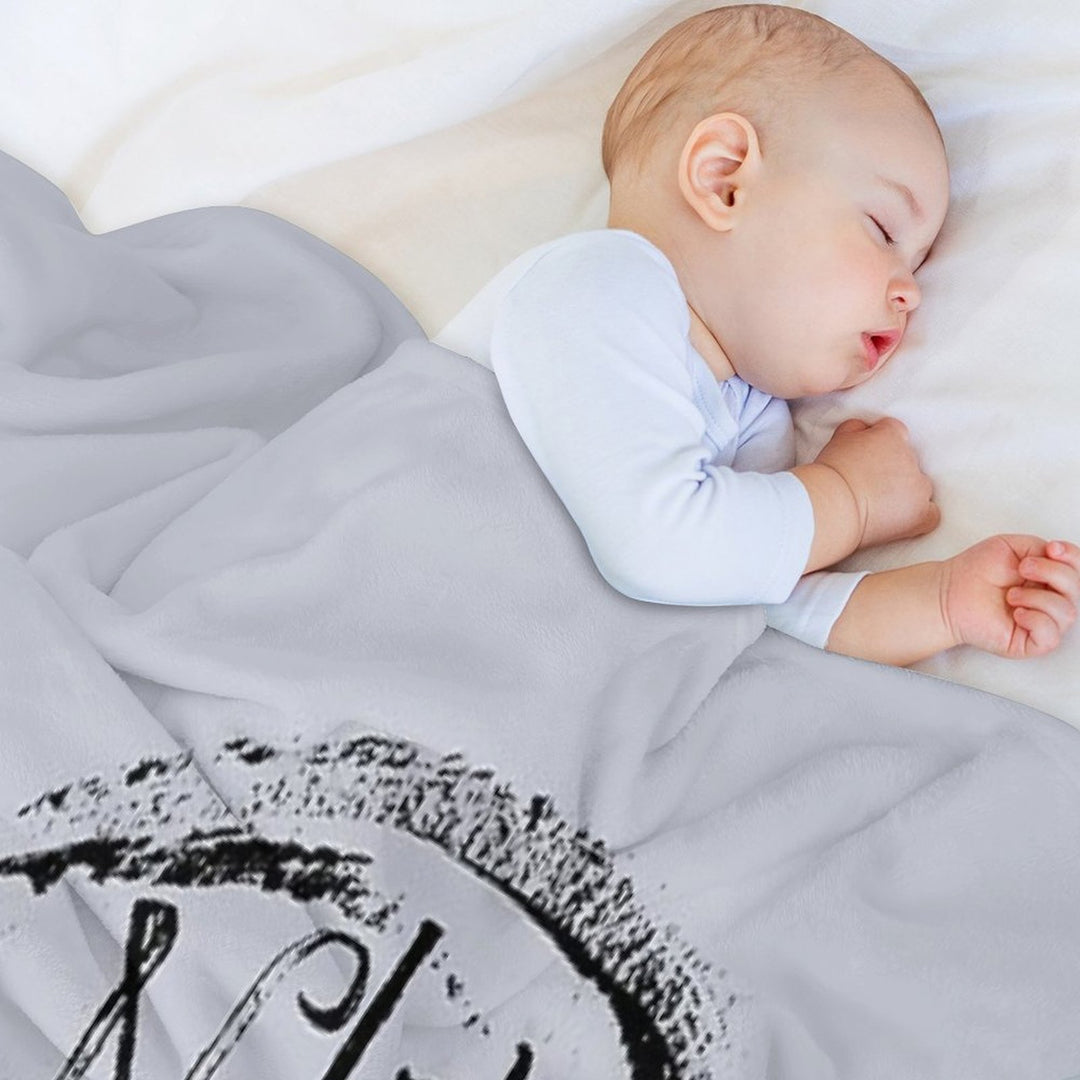 Nolite Te Bastardes Carborundorum Plush Throw Blanket