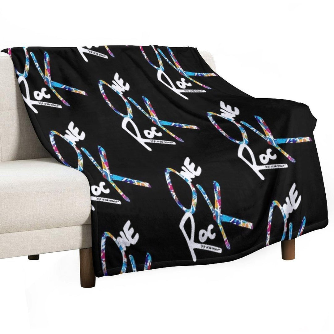 One OK Rock Eye of The Storm White Machine-washable Throw Blanket