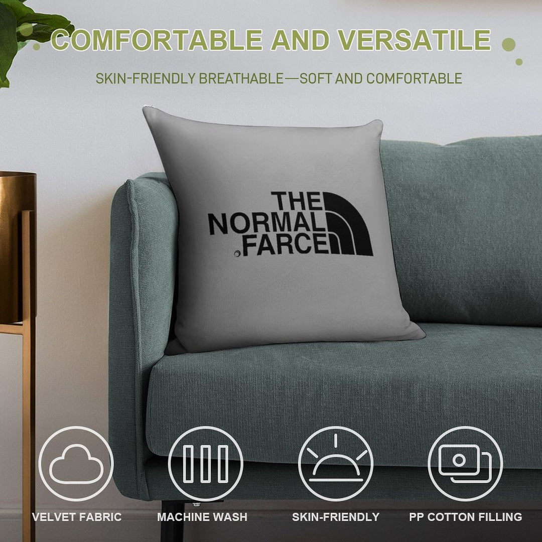 Hiking Hysteria Soft Easy Maintenance Throw Pillow