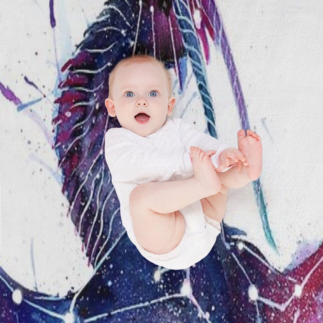 Galaxy Dragon Lightweight Throw Blanket