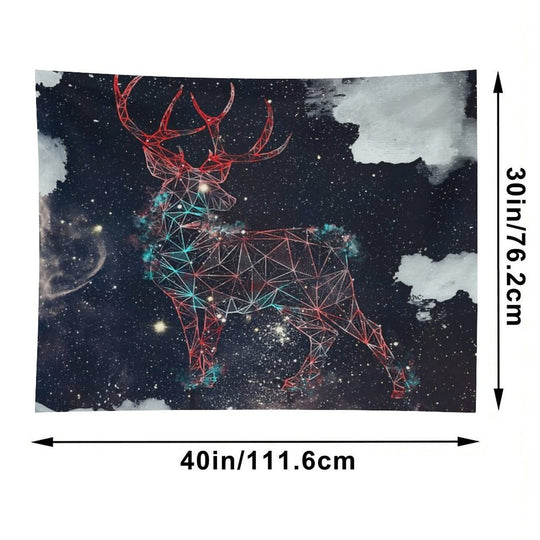 Celestial Deer Tapestry