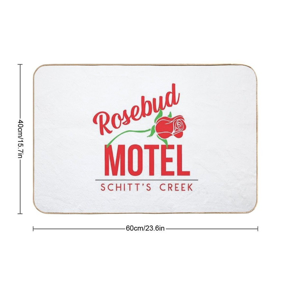 Rosebud Motel  Slip-Resistant Bath Mat