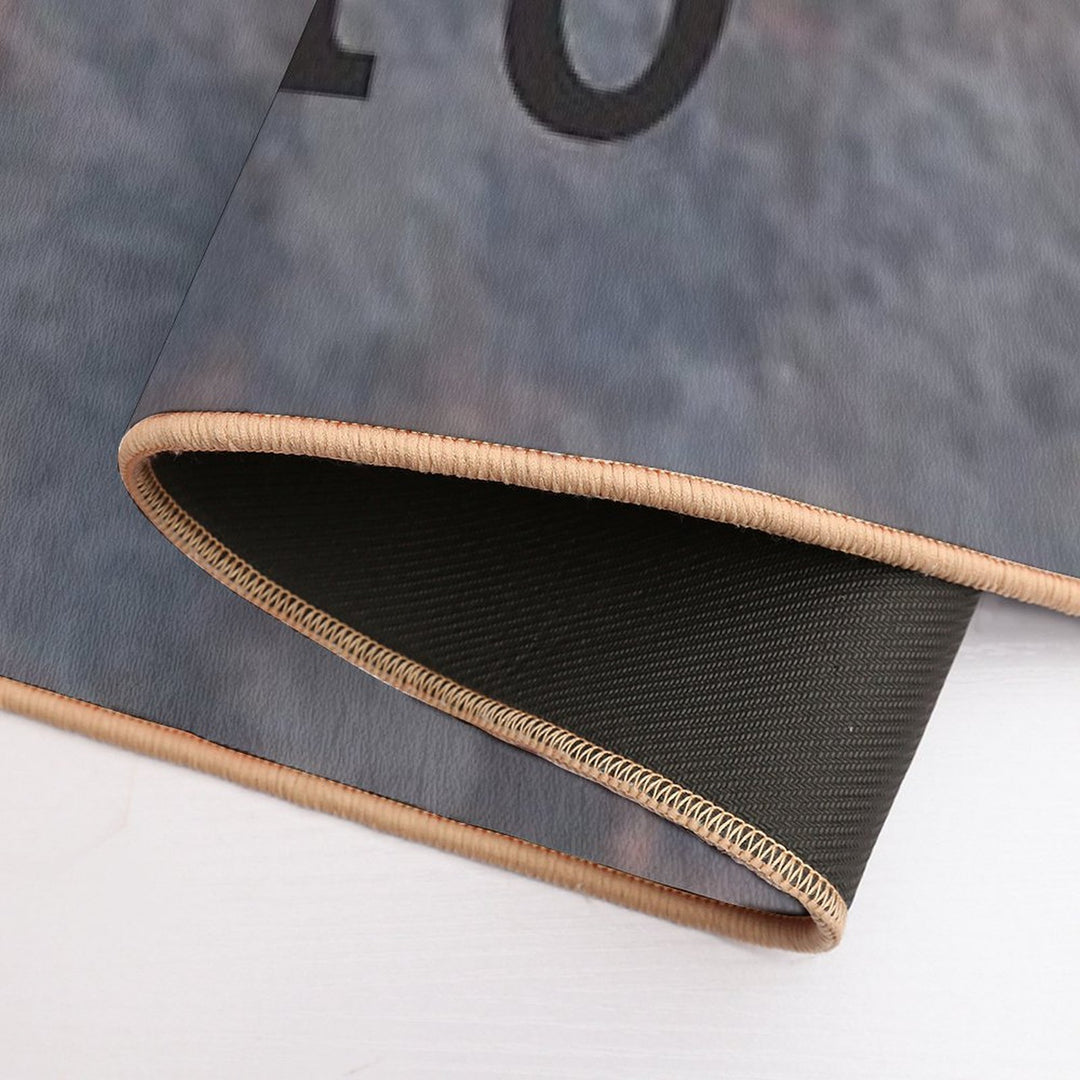 Rust Never Sleeps  Easy Maintenance Bath Mat