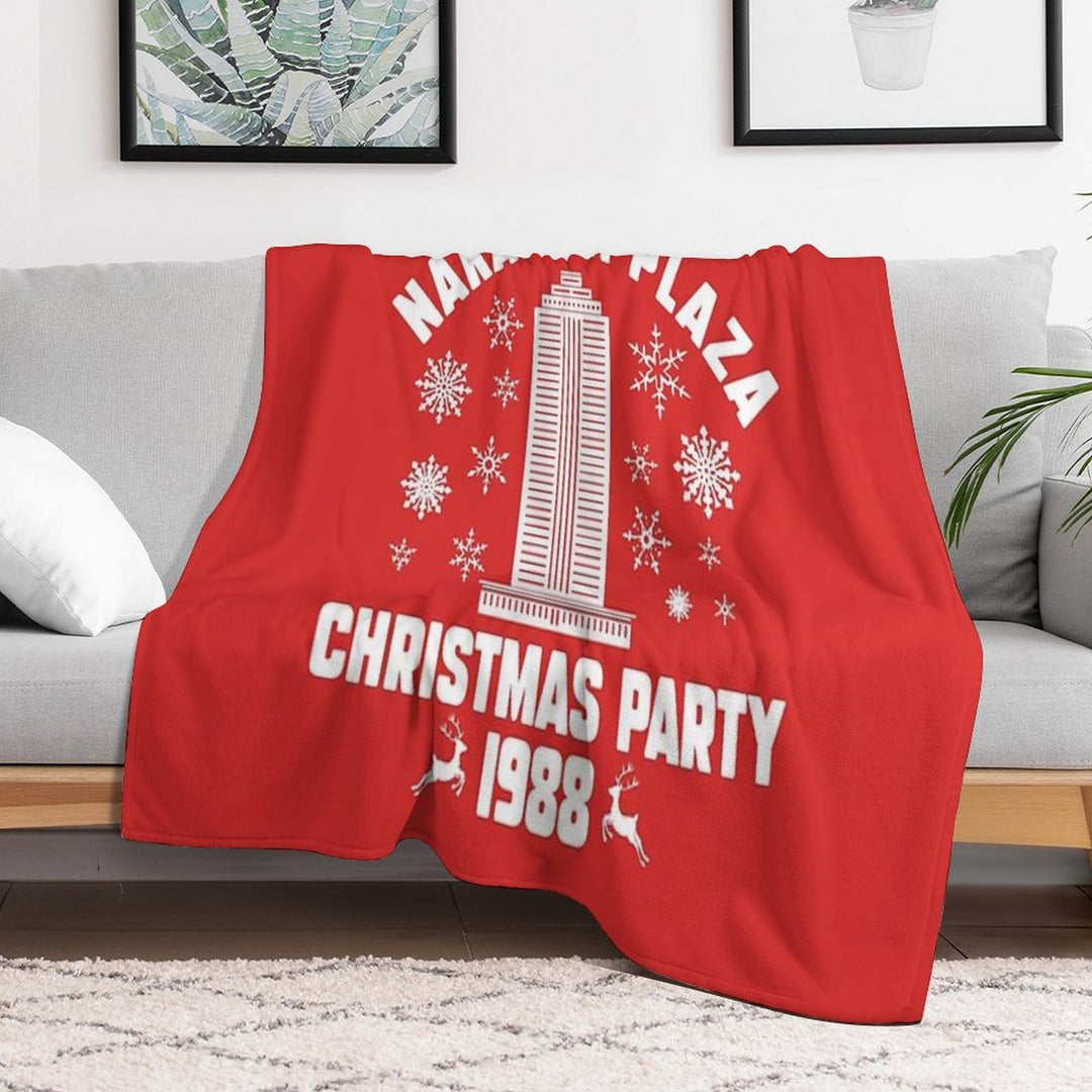 Nakatomi Plaza Shrink-resistant Throw Blanket