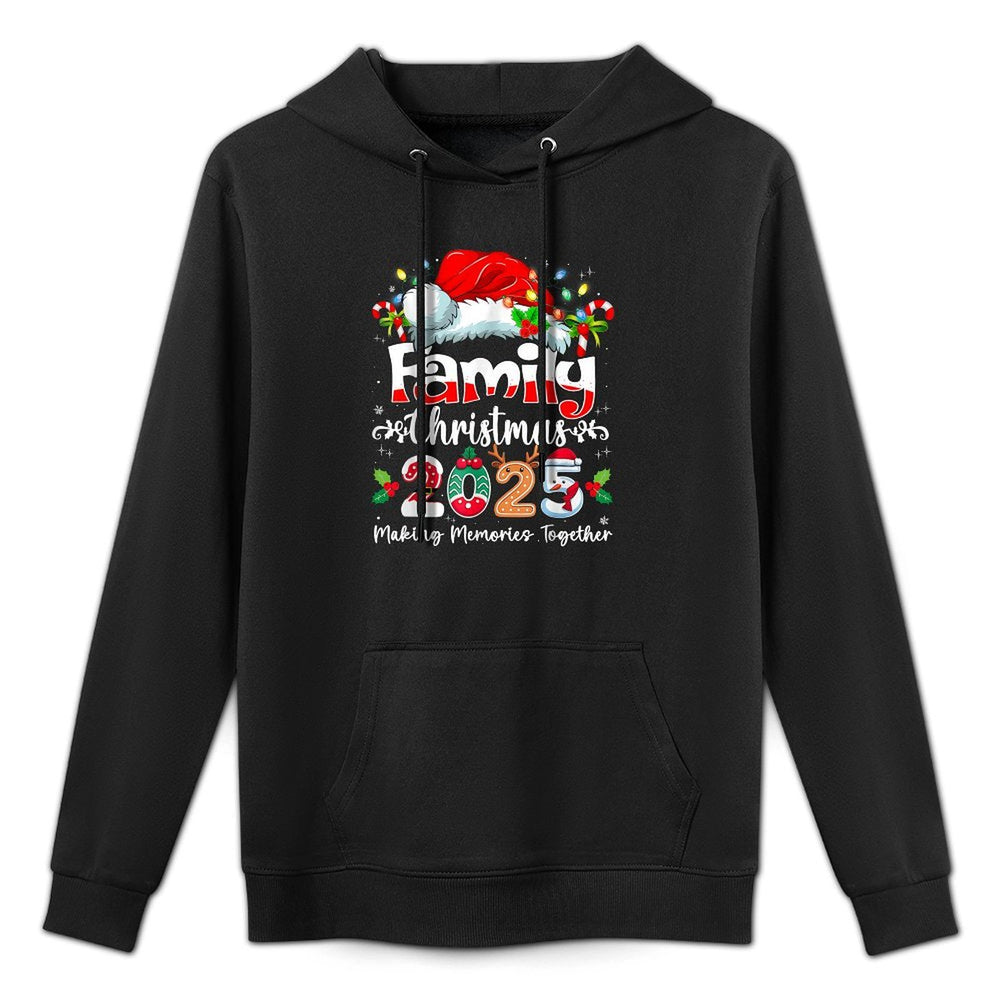 Family Christmas 2025 Matching Outfit Xmas Squad Santa Moisture-Wicking Hoodie