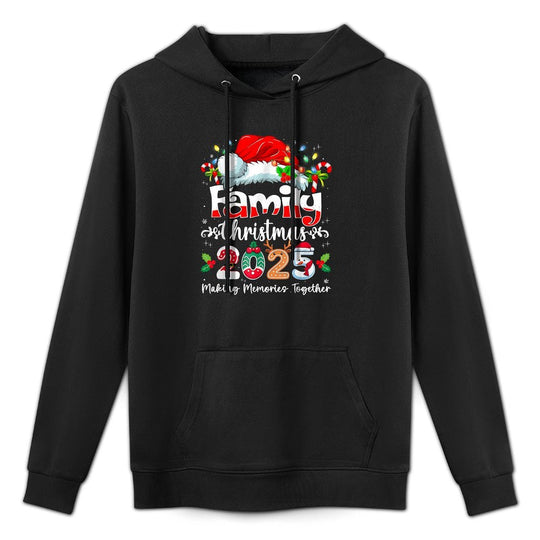 Family Christmas 2025 Matching Outfit Xmas Squad Santa Moisture-Wicking Hoodie