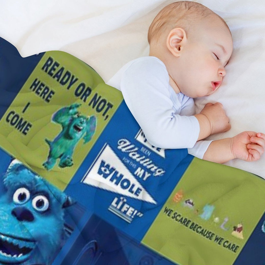 Vegetarian Travel-friendly Throw Blanket