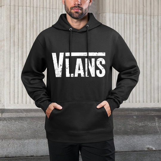 VLANs Engineering Funny Network Admin IT Specialist Kangaroo Pocket Hoodie