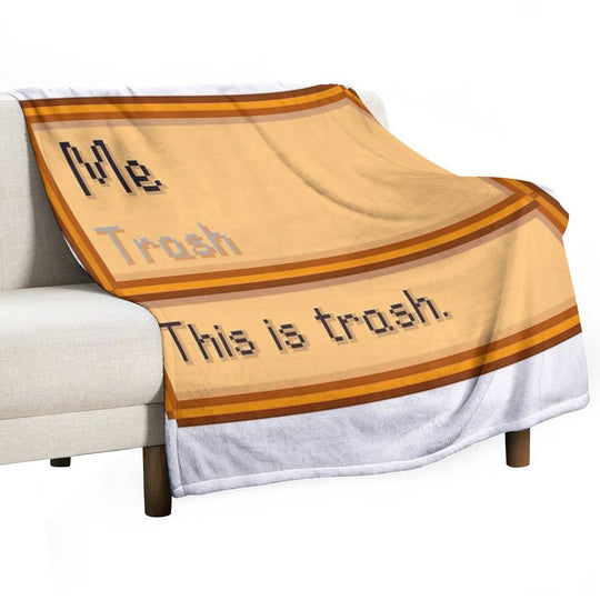Stardew Valley Trash Item But Its You! D Travel-friendly Throw Blanket