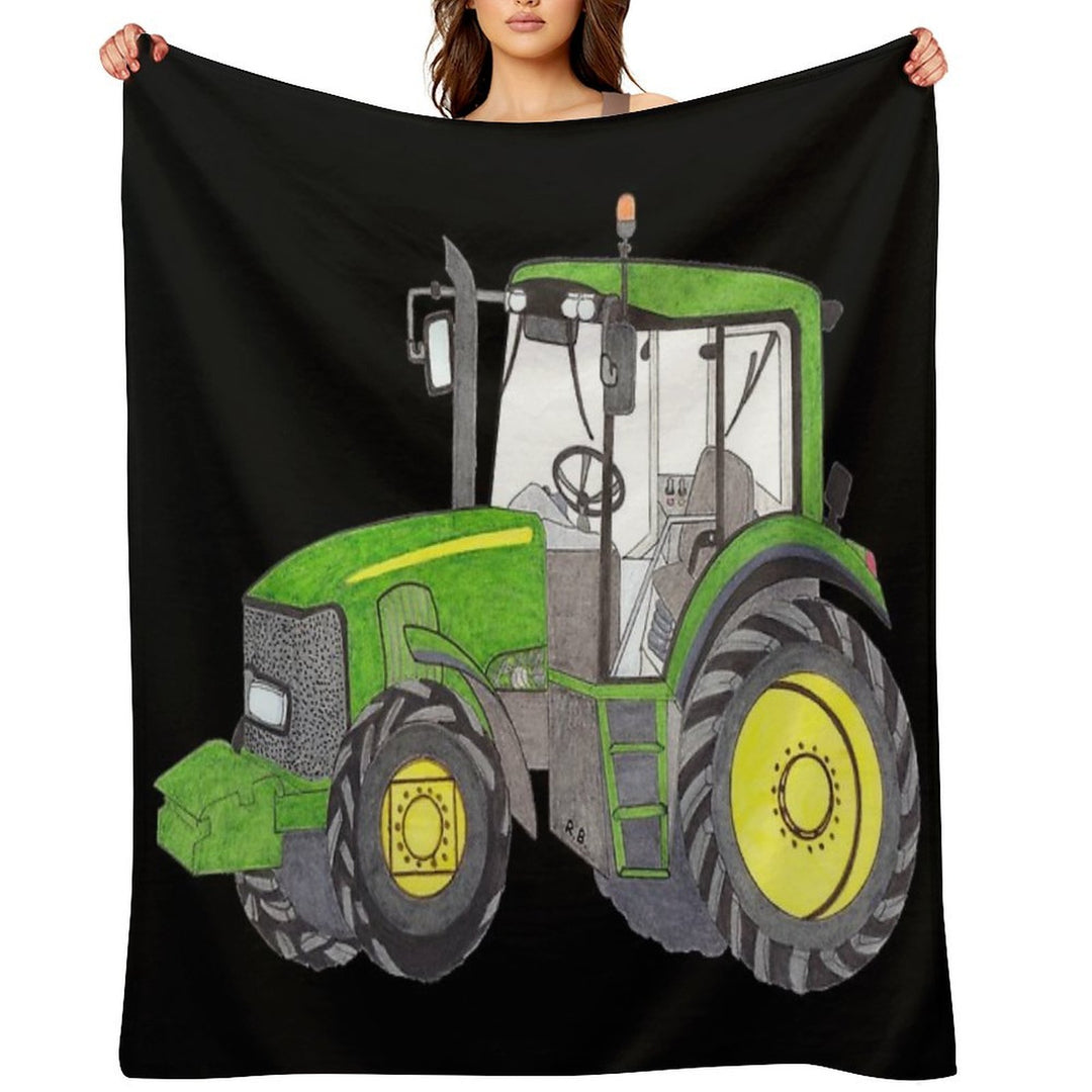TRACTOR Lightweight Throw Blanket