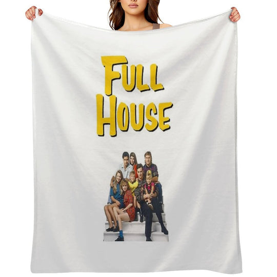 Full House (Sticker 2 Pack) Multi-functional Throw Blanket
