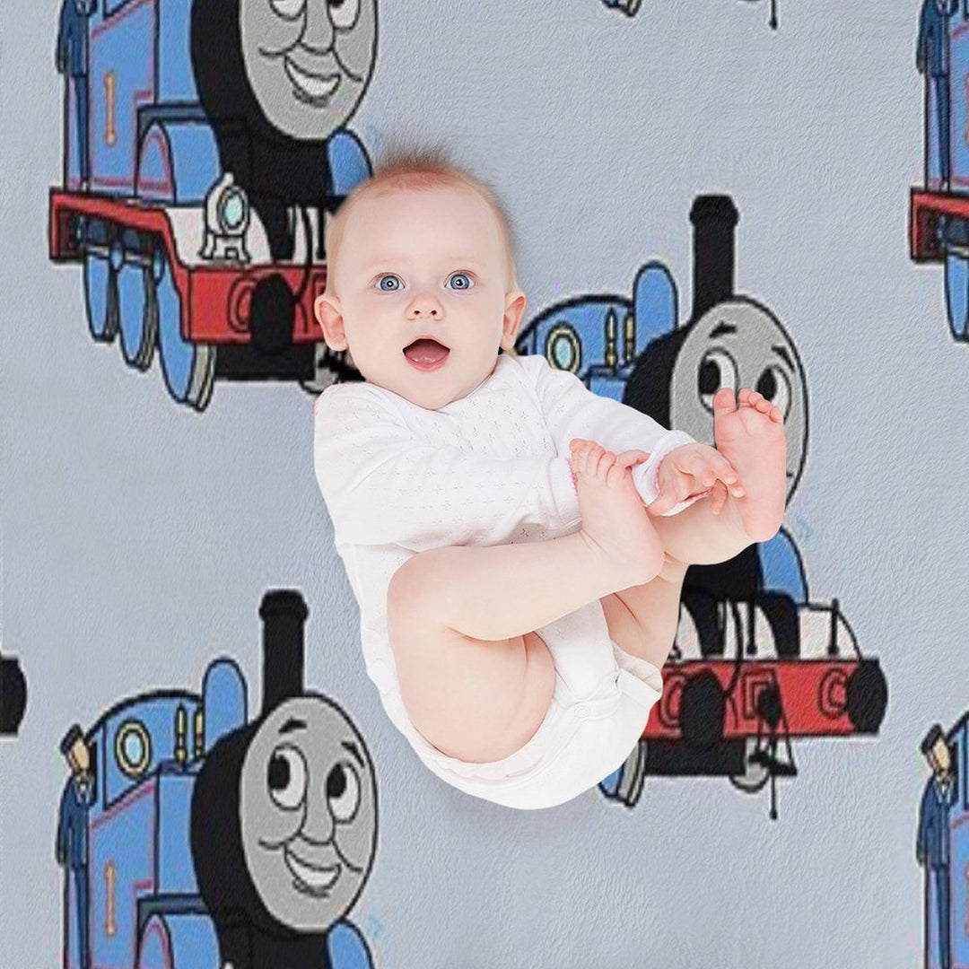 Thomas The Tank Engine Sustainable Throw Blanket