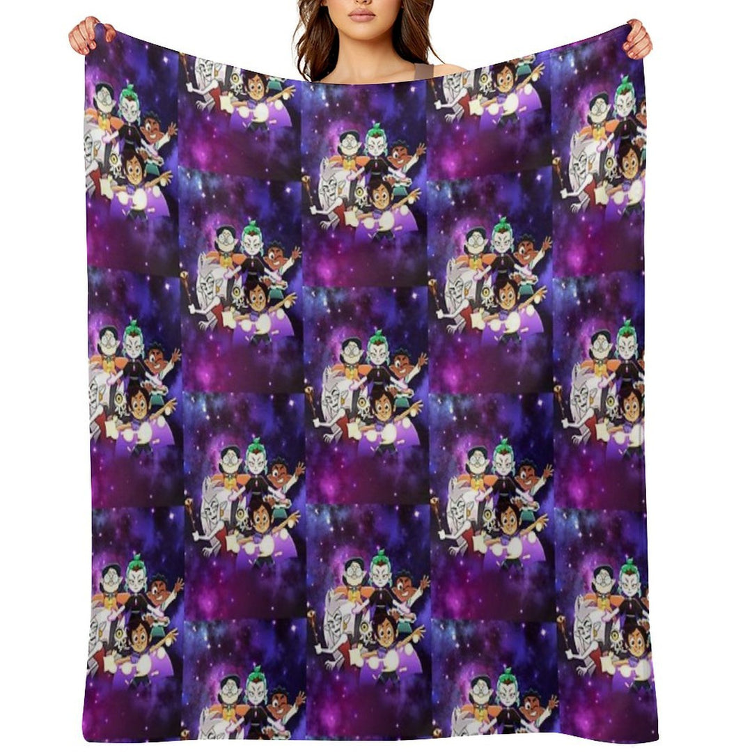 The Owl House Team Anti-pilling Throw Blanket