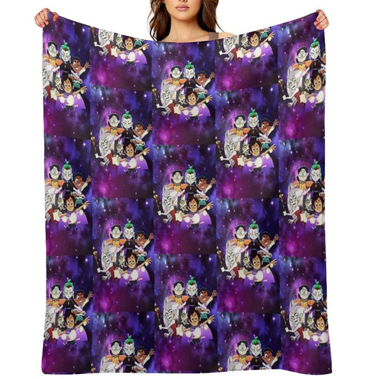 The Owl House Team Anti-pilling Throw Blanket