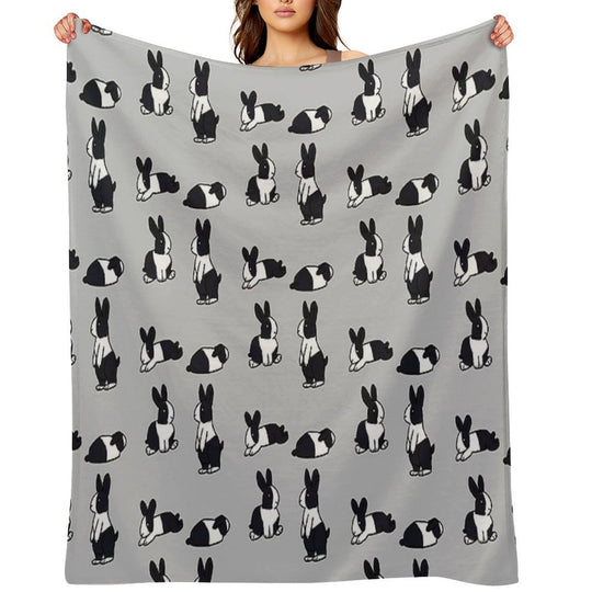 Fun Bun- Dutch Standard Sustainable Throw Blanket