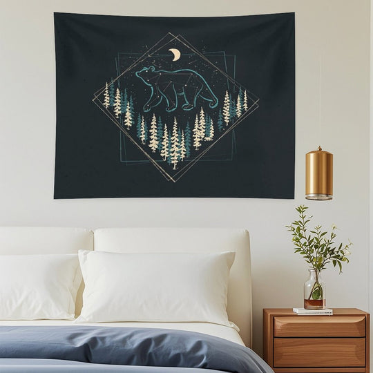 The Heaven's Wild Bear Tapestry