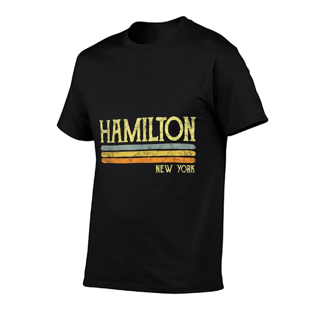 Vintage Hamilton New York NYC Gift Love Souvenir Merchandise  Versatile T-Shirt