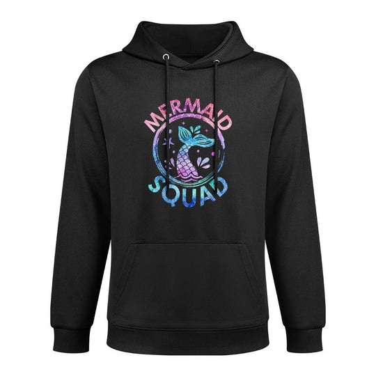 Cute Mermaid Birthday Squad Birthday Girl Party All-Day Comfort Hoodie