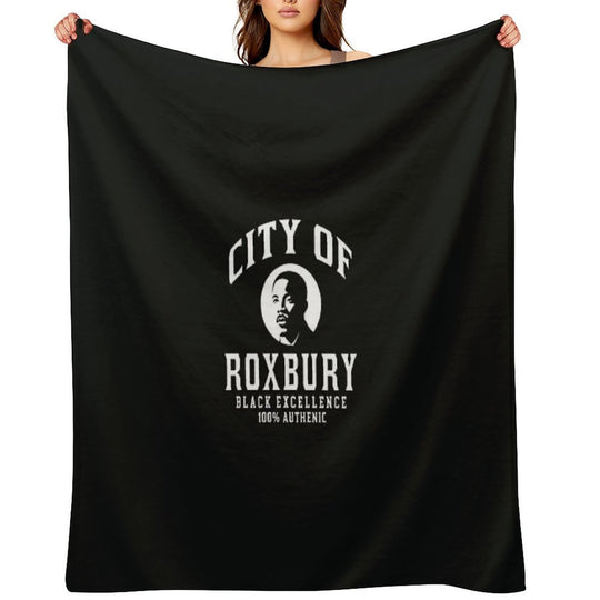 City Of Roxbury Tours MLK Series Premium Throw Blanket