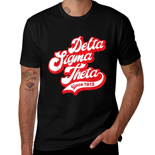 Delta Sigma Theta Sorority Paraphernalia, Delta 1913 HBCU  Lightweight T-Shirt