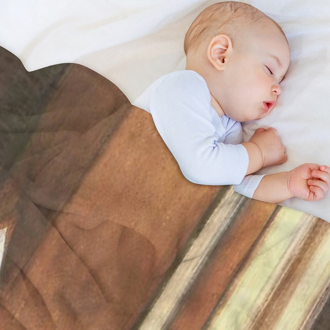 Baptistry of St  John S   1929 by Edward Hopper Shrink-resistant Throw Blanket