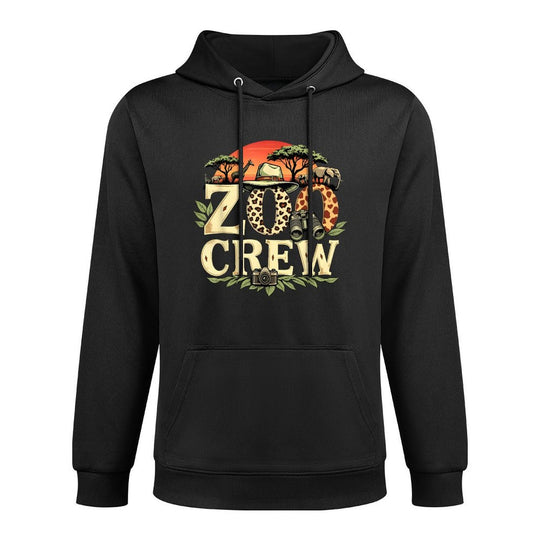 Zoo Crew Safari Animals Wildlife Animal Wild Field Trip Pilling-Resistant Hoodie