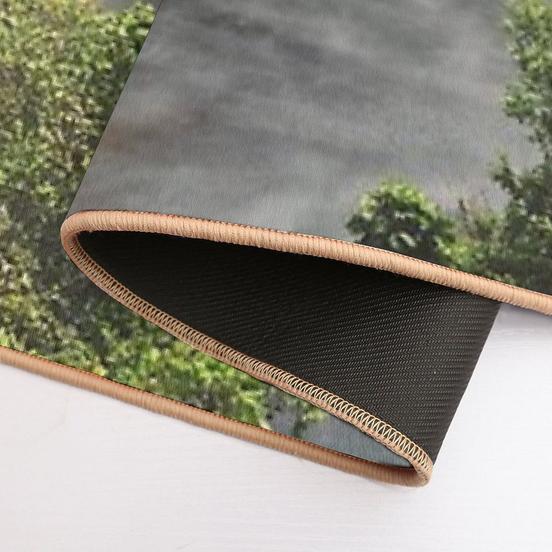 Lake Afternoon Tea  Easy To Clean Bath Mat