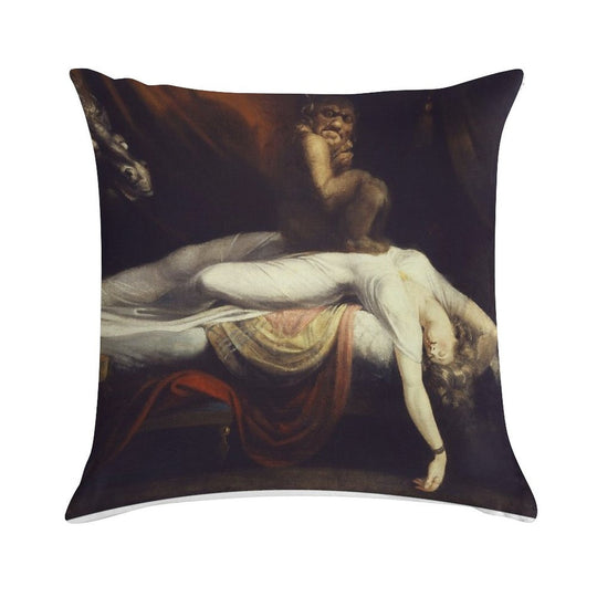 Henry Fuseli - The Nightmare1781 Soft Warmth Comfort Throw Pillow
