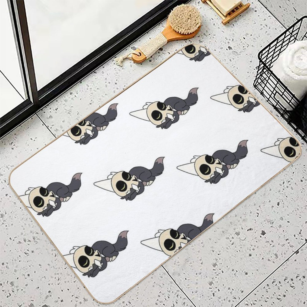 Sleeping King  Repositionable Bath Mat