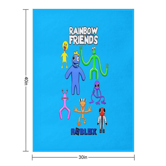 Rainbow Friends Multi-functional Throw Blanket