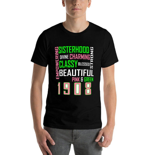 AKA Words of Description  Tagless Design T-Shirt