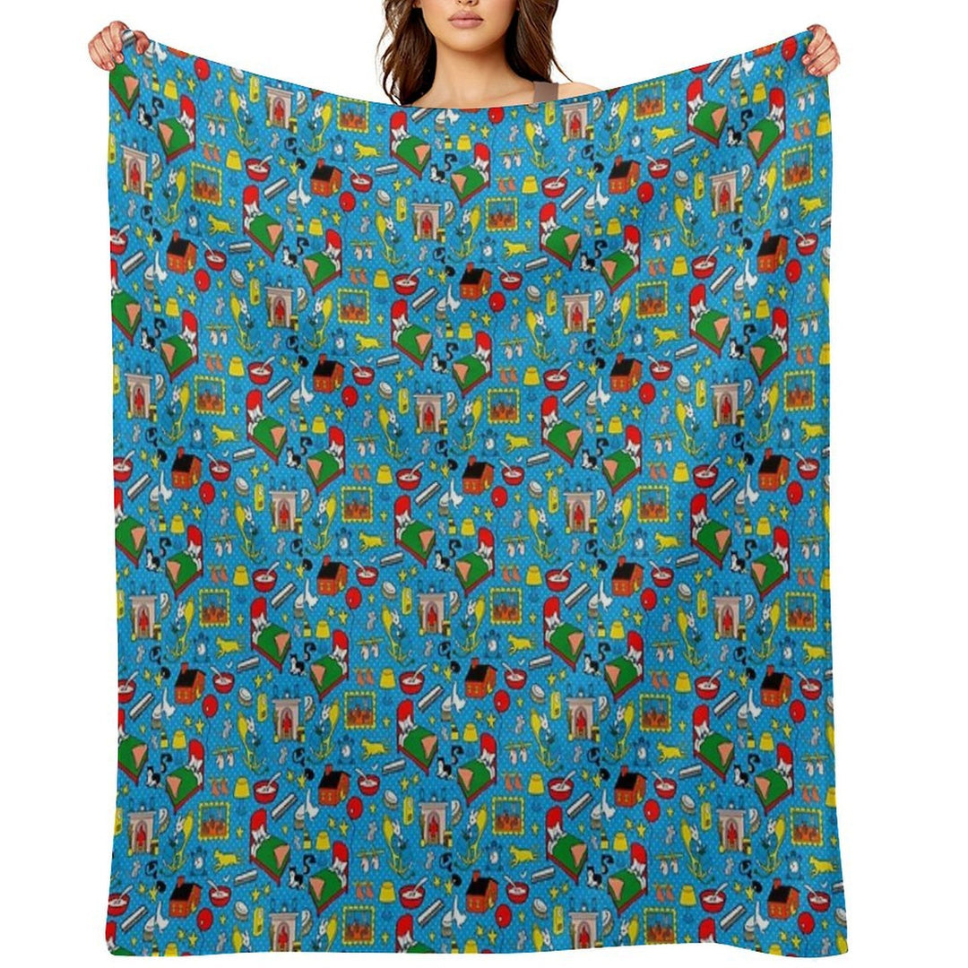 Goodnight Moon Wrinkle-free Throw Blanket