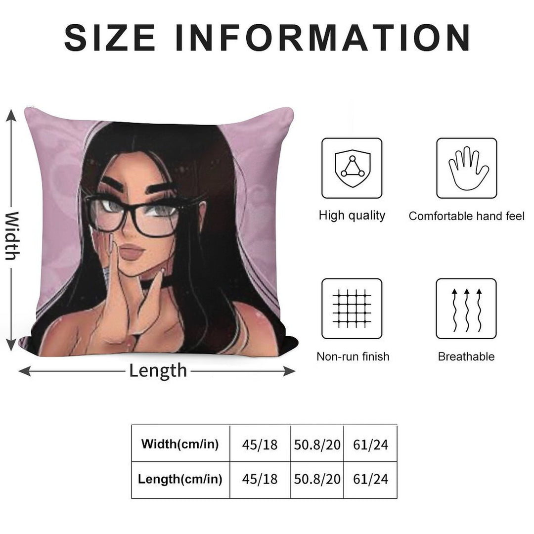 SSSniperwolf Soft Style Accent Throw Pillow