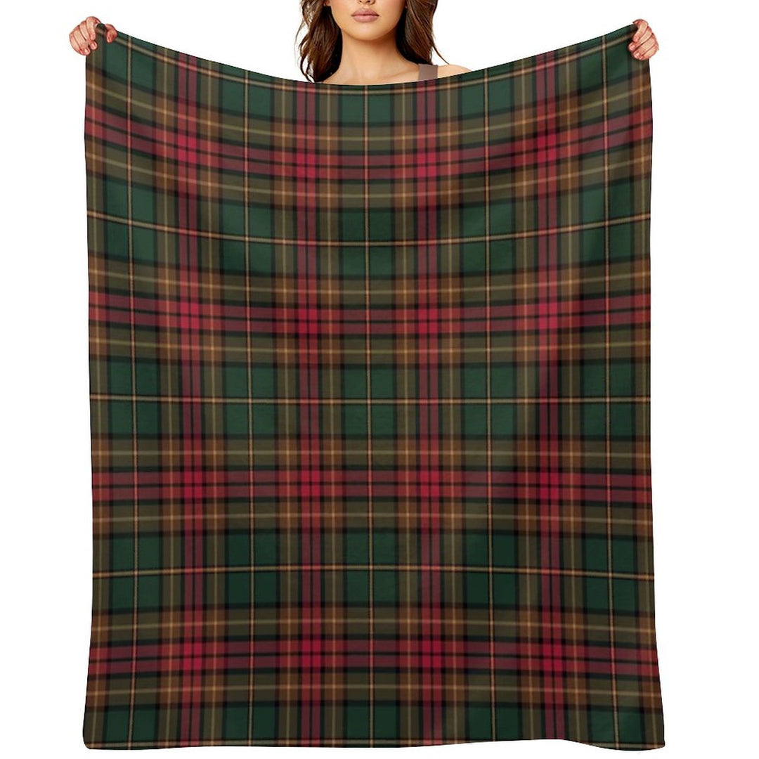 County Cavan Irish Tartan Quick-dry Throw Blanket