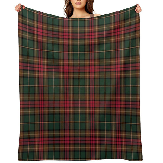 County Cavan Irish Tartan Quick-dry Throw Blanket